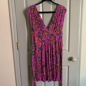 Free people top or mini dress size L